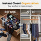 🎉 2026 Sale — Over 37,000 Sold! 👔 Multi-Clip Wooden Hanger – 10 Sturdy Clips for Ties, Belts & Scarves 🧦