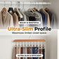 🎉 2026 Sale — Over 37,000 Sold! 👔 Multi-Clip Wooden Hanger – 10 Sturdy Clips for Ties, Belts & Scarves 🧦