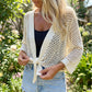 🎉 2026 Sale — Over 30,000 Sold! 💞 Women's Tie-Front Breathable Mesh Knit Top