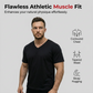 👕 LIMITED-TIME 50% OFF! 💥 Men's Classic Casual V-Neck T-Shirt – Athletic Fit, Breathable, Shape Retention ✨