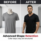 👕 LIMITED-TIME 50% OFF! 💥 Men's Classic Casual V-Neck T-Shirt – Athletic Fit, Breathable, Shape Retention ✨