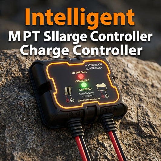 ☀️ LIMITED-TIME 50% OFF! 💥 Waterproof MPPT Solar Charge Controller – IP67, Universal Battery, Efficient ✨