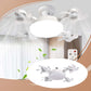 🌀 LIMITED-TIME 50% OFF! 💥 Remote-Controlled LED Ceiling Fan Light – Foldable Blades, Smart Adjustments, Eye-Friendly ✨