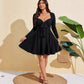 👗 LIMITED-TIME 50% OFF! 💥 Women's Plus Size Long Sleeve Knit Dress – Sweetheart Neckline, A-Line, Bow Detail ✨