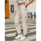 👖 LIMITED-TIME 50% OFF! 💥 Women's Relaxed Fit Tapered Cotton Pants – Drawstring Waist, Breathable, Side Pockets ✨