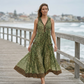👗 LIMITED-TIME 50% OFF! 💥 Women's Summer Leopard Printed Maxi Dress – Zipper V-Neck, Hood, Flowy Hem ✨