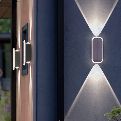 ☀️ LIMITED-TIME 50% OFF! ✨ Up & Down Solar Wall Light – Dual Directional Glow, Weatherproof, Wireless Install 🏡