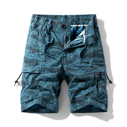🩳 LIMITED-TIME 50% OFF! 💥 Trendy Camouflage Cargo Shorts – Cotton Blend, Utility Pockets, Drawstring Waist ✨