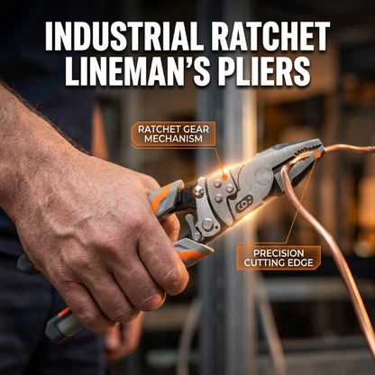 ⚡ LIMITED‑TIME 50% OFF! 🔧 Ratchet Cable Wire Cutter Pliers – Labor‑Saving, Safe, Multi‑Purpose ✨