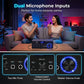 🎤 LIMITED-TIME 60% OFF! 💥 Digital Amplifier for Karaoke and Music – Bluetooth, Dual Mic, EQ Controls ✨