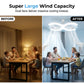 💡 LIMITED-TIME 50% OFF! 🌀 Dual-Head LED Ceiling Fan with Light – Super Wind, Quiet, E27 Screw Install ✨