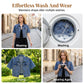 🧥 LIMITED-TIME 50% OFF! 💥 Women's Short Sleeve Cropped Denim Jacket – Crop Length, Button Down, Relaxed Fit ✨