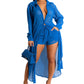 👗 LIMITED-TIME 50% OFF! 💥 Chic Sheer Long Shirt Set – Sheer Cardigan, High-Waist Shorts, Vacation Essential ✨