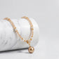 📿 BUY 1 GET 1 FREE! ✨ Elegant Synthetic Pearl Chain for Women – Lustrous Pendant, Rhinestone Details, Timeless 💎