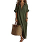 🎉 2026 Sale — Over 25,000 Sold! 💃 Women's Minimalist Solid Color Maxi Dress – Effortlessly Chic ✨