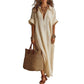 🎉 2026 Sale — Over 25,000 Sold! 💃 Women's Minimalist Solid Color Maxi Dress – Effortlessly Chic ✨
