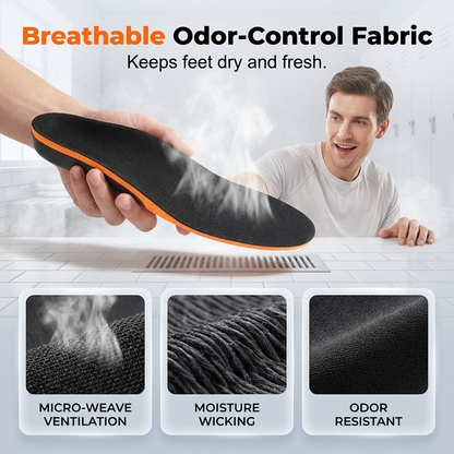 🎉 2026 Sale — Over 41,500 Sold!💞 Unisex Ergonomic Arch Support Insoles – Pain‑relief 🦶