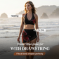 🏖️ LIMITED-TIME 50% OFF! 🌊 Ruched Mesh Bikini Set – Drawstring Tie-Side, Ruched Bottoms, Flattering Fit ✨