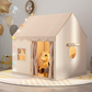 🏰 LIMITED-TIME 50% OFF! ✨ Dream Play Tent for Kids – Fairy Lights, Roomy Interior, Gingham Style 🌟