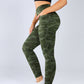 🏋️ LIMITED-TIME 50% OFF! ✨ Women's Stretch Slim Fit Leggings – Side Pockets, Camouflage, Four-Way Stretch 🌿