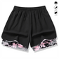 🎉 2026 Sale — Over 30,000 Sold! 🏃‍♀️ Women's Casual Athletic Shorts with Built-in Liner – 2-in-1 Design 💪