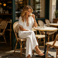 👗 LIMITED-TIME 50% OFF! ✨ Women's V-Neck Top & Wide Leg Pants Set – Side Pockets, Breathable, Versatile 🌿