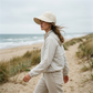 💥Last Day Special Sale 49% OFF👚✨Women’s UPF 50+ Elegant Foldable Sun Hat – Wide-Brim Cotton Bucket Hat with Neck Flap & Adjustable Strap 🌞🇬🇧 | Packable, Breathable & Beach-Ready