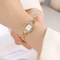 ⌚ LIMITED-TIME 50% OFF! ✨ Women's Drawstring Bracelet Watch – Square Face, Crystal Accents, Quartz Movement 💎