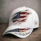 📢 LIMITED-TIME 50% OFF! ✨ Patriotic Baseball Cap – Distressed Flag Artwork, Structured Panels, One Size 🧢