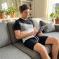 👕 LIMITED-TIME 50% OFF! ✨ Men's Color-Block T-Shirt & Shorts Set – Side Pockets, Breathable, Versatile 🔥