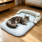 🐾 LIMITED-TIME 50% OFF! ❄️ Breathable Pet Mat for Dogs & Cats – Cooling Bed, Raised Edge Support, Cozy Style 🏠