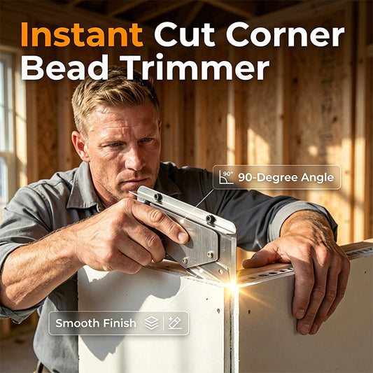 🔧 LIMITED-TIME 50% OFF! ✨ Stainless Steel Corner Bead Cutter – Precision Cuts, Burr-Free Edges, Replaceable Blade 🏗️