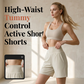 🏃‍♀️ LIMITED-TIME 50% OFF! ✨ Women's High Waist Running Shorts – Tummy Control, A-Line, Side Pockets 🌿