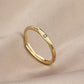 🎉 2026 Sale — Over 31,000 Sold! 💍 Minimalist Initial Ring for Everyday Elegance – Adjustable Open Band ✨