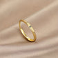 🎉 2026 Sale — Over 31,000 Sold! 💍 Minimalist Initial Ring for Everyday Elegance – Adjustable Open Band ✨