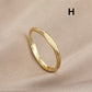 🎉 2026 Sale — Over 31,000 Sold! 💍 Minimalist Initial Ring for Everyday Elegance – Adjustable Open Band ✨