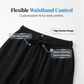 👖 LIMITED-TIME 50% OFF! ✨ Women's Elastic Waist Cotton Loungewear Pants – Crinkled Texture, Wide Leg, Breathable 🌿