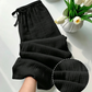 👖 LIMITED-TIME 50% OFF! ✨ Women's Elastic Waist Cotton Loungewear Pants – Crinkled Texture, Wide Leg, Breathable 🌿