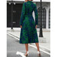 👗 LIMITED-TIME 50% OFF! ✨ Multi-Color Printed Shirt Dress – Waist Belt, Slit Hem, All-Day Comfort 🌸