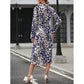 👗 LIMITED-TIME 50% OFF! ✨ Multi-Color Printed Shirt Dress – Waist Belt, Slit Hem, All-Day Comfort 🌸