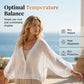👕 LIMITED-TIME 50% OFF! ✨ Women's Lightweight Sun Protection Shirt – Deep V-Neck, Lantern Sleeves, Sheer Layer ☀️