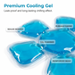 🧊 LIMITED-TIME 50% OFF! ✨ Reusable Cooling Ice Pack for Hat – Petal Design, Non-Toxic Gel, All-Day Comfort ☀️