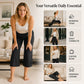 Women's High-Waisted Stretch Cropped Pants