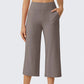 Women's High-Waisted Stretch Cropped Pants