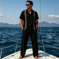 👔 LIMITED-TIME 50% OFF! ✨ Men's Breathable Shirt & Pants 2-Piece Set – Gold Trim, Relaxed Fit, Vacation Ready 🌴