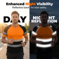 👕 LIMITED-TIME 50% OFF! ✨ Men's Fluorescent Color Block Athletic Shirt – High-Visibility, Reflective, Breathable 🚧