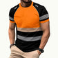 👕 LIMITED-TIME 50% OFF! ✨ Men's Fluorescent Color Block Athletic Shirt – High-Visibility, Reflective, Breathable 🚧