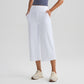 👖 LIMITED-TIME 50% OFF! ✨ Women's High-Waist Wide-Leg Capri Pants – Tummy Control, Slant Pockets, Stretch Fabric 🌿