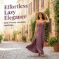 👗 LIMITED-TIME 50% OFF! ✨ Women's Drawstring Spaghetti Strap Dress – Loose Fit, Breathable, Vacation Ready 🌸