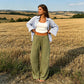 👖 LIMITED-TIME 50% OFF! ✨ Women's Casual Wide-Leg Drawstring Pants – Fluid Drape, Easy Waist, Versatile 🌿